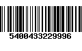 Código de Barras 5400433229996