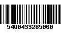 Código de Barras 5400433285060