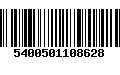 Código de Barras 5400501108628