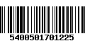 Código de Barras 5400501701225