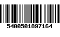 Código de Barras 5400501897164