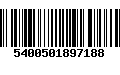 Código de Barras 5400501897188