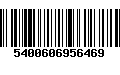 Código de Barras 5400606956469