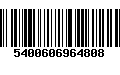 Código de Barras 5400606964808