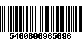 Código de Barras 5400606965096