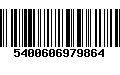 Código de Barras 5400606979864