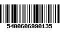 Código de Barras 5400606990135