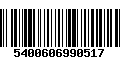 Código de Barras 5400606990517