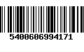 Código de Barras 5400606994171