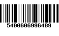 Código de Barras 5400606996489