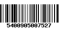 Código de Barras 5400905007527