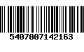 Código de Barras 5407007142163