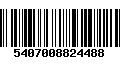 Código de Barras 5407008824488