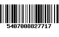 Código de Barras 5407008827717