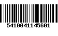 Código de Barras 5410041145601