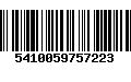 Código de Barras 5410059757223