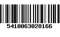 Código de Barras 5410063028166