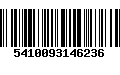 Código de Barras 5410093146236