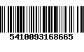 Código de Barras 5410093168665