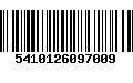 Código de Barras 5410126097009