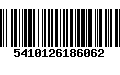 Código de Barras 5410126186062