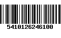 Código de Barras 5410126246100