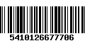 Código de Barras 5410126677706