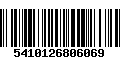 Código de Barras 5410126806069