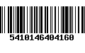 Código de Barras 5410146404160