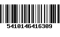 Código de Barras 5410146416309