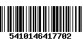 Código de Barras 5410146417702