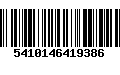 Código de Barras 5410146419386