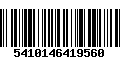 Código de Barras 5410146419560