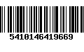 Código de Barras 5410146419669