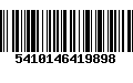 Código de Barras 5410146419898