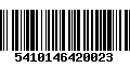 Código de Barras 5410146420023