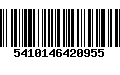 Código de Barras 5410146420955