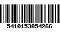 Código de Barras 5410153054266