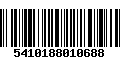 Código de Barras 5410188010688