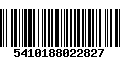 Código de Barras 5410188022827