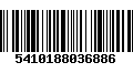 Código de Barras 5410188036886