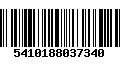 Código de Barras 5410188037340