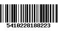 Código de Barras 5410228188223