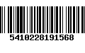 Código de Barras 5410228191568