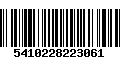 Código de Barras 5410228223061