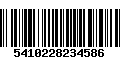 Código de Barras 5410228234586