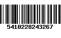 Código de Barras 5410228243267