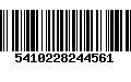 Código de Barras 5410228244561