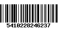 Código de Barras 5410228246237