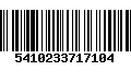 Código de Barras 5410233717104